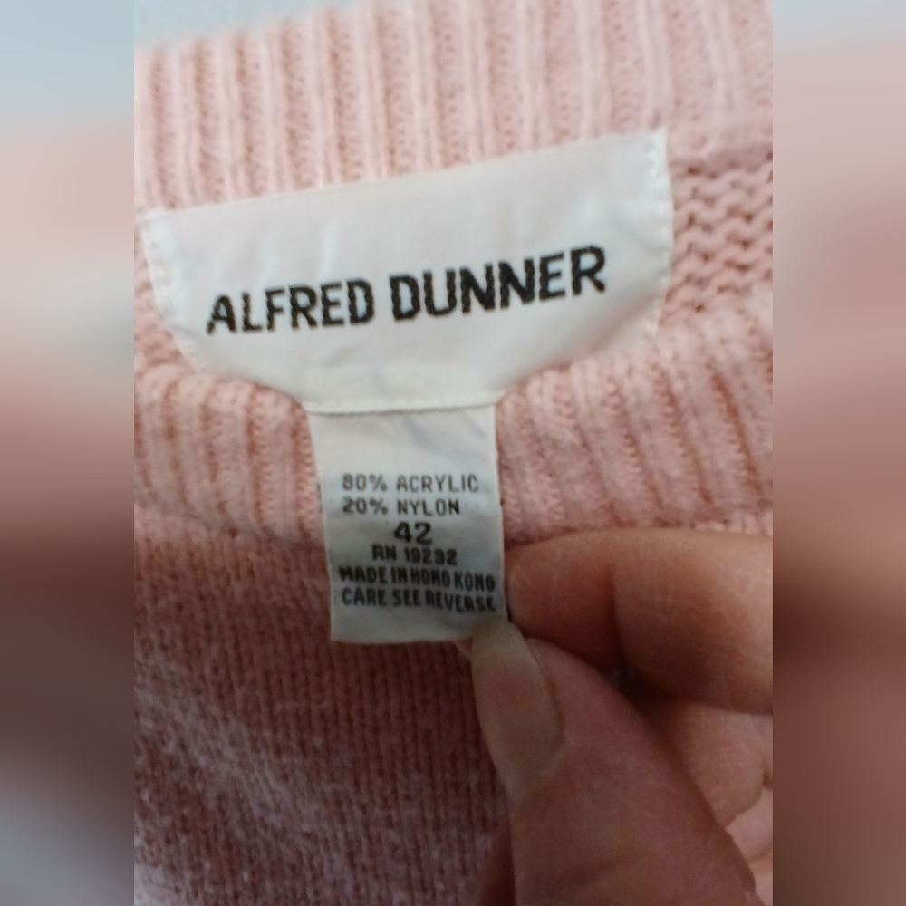 Vintage Alfred Dunner Floral Sweater Womens XL(READ) Grannycore Cottagecore - Picture 3 of 4